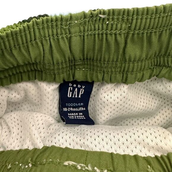 Baby Gap Swim Trunks Shorts size 18-24 Monkey Print - Picture 3 of 6